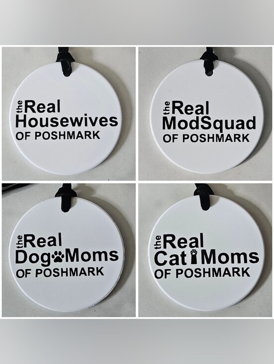 Hand Crafted Other - The Real Housewives of Poshmark Collection Ceramic 3" Ornaments (Pick 1)
